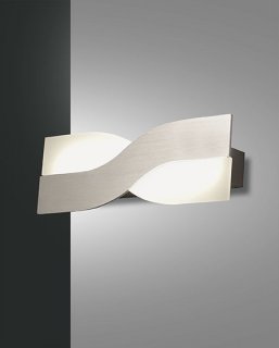 Italské LED světlo Fabas Riace 3425-21-212 hliník