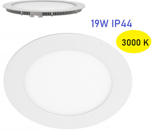 Vestavné 19W LED světlo Oris LD-ORW19W-CBP4 3000K IP44