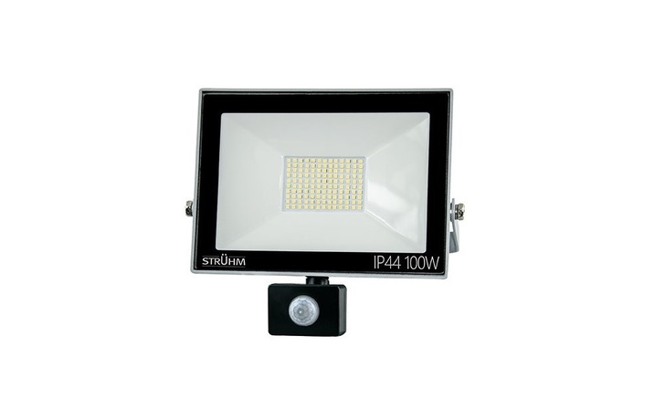 Reflektor Kroma LED s pohybovým senzorem 100W ŠEDÁ 4500K ID_03608