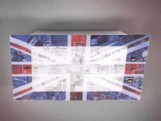 Italské svítidlo LAM Union Jack 0135/PL35, 35x35cm