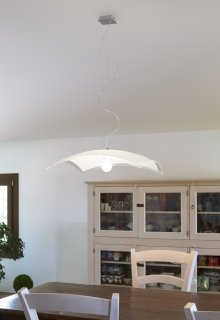 Závěsné svítidlo Mille 1018 – nikl 60×60cm