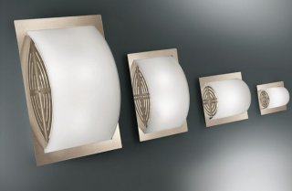 Nástěnné a stropní svítidlo Met Wally 537NS881 nikl 25×20cm