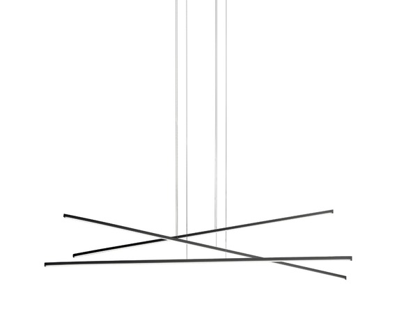 Italské LED světlo 8206 LineaLight Straight_P3 černé