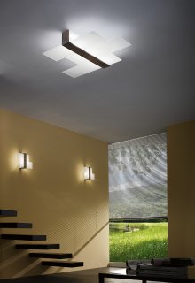 Stropní svítidlo Triad 90230 ořech 62×52cm