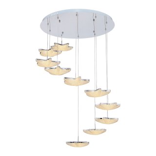 Závěsné LED svítidlo Ozcan 5377-10A chrome