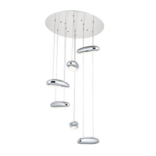 Závěsné LED světlo Ozcan 5620-6A chrom