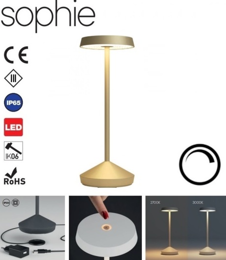 Stmívatelná LED lampička Sophie 90318 Redo Group