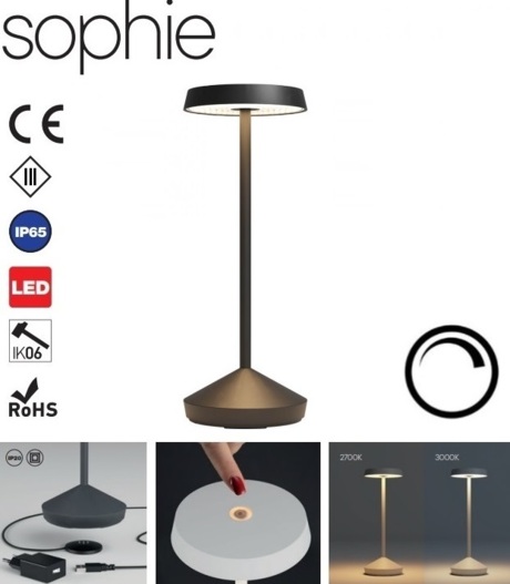 Stmívatelná LED lampička Sophie 90319 Redo Group