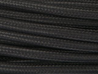 Textilní kabel černý 35000 3x0,75mm
