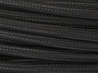 Textilní kabel černý 35000 3x0,75mm