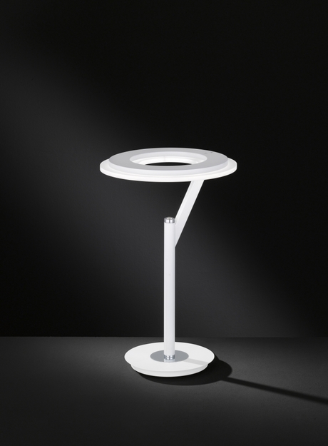 Stmívatelná lampa CLARC 1x LED 20 W bílá/chrom
