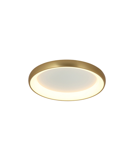 Stropní LED světlo 2042 Zambelis zlaté pr. 40cm stmívatelné